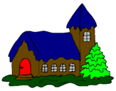 Coloring page House painted bysdfghjkl