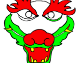 Coloring page Dragon painted byBADR