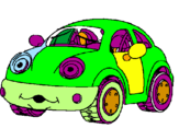Coloring page Herbie painted bymichael