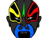 Coloring page Wrestler painted bypatrick