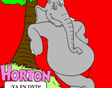 Coloring page Horton painted byVICTORIA SAMAI