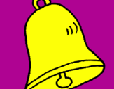 Coloring page Bell painted bymexico
