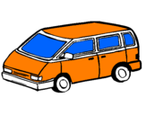 Coloring page Family car painted bymatteo