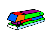 Coloring page Stapler painted byivan