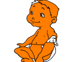 Coloring page Baby II painted bydaisy