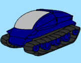 Coloring page Tank ship painted byBo