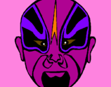 Coloring page Wrestler painted byMarga