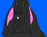Coloring page Dog painted bymya
