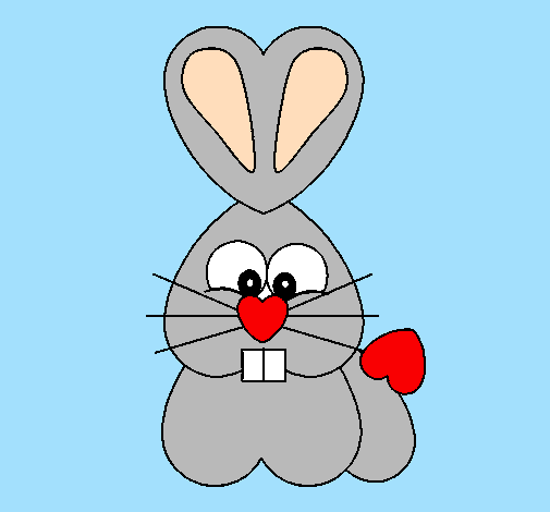 Heart rabbit
