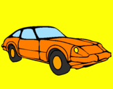 Coloring page Sports car painted byreshail