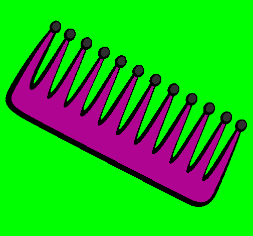 Coloring page Comb II painted bymarina
