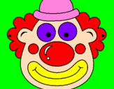 Coloring page Clown painted bytanadia