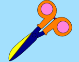Coloring page Scissors painted byvicenteherrera