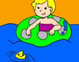 Coloring page Summer 5 painted bykayla