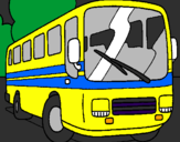 Coloring page Bus painted byIEVA 