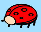 Coloring page Ladybird painted bylulu