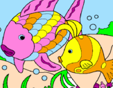 Coloring page Fish painted bymimi