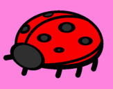 Coloring page Ladybird painted byfernanda      campos