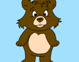 Coloring page Little bear painted bydany12