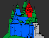 Coloring page Medieval castle painted bysarLeotheroamunIt