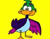 Coloring page Ugly duckling painted bydappy
