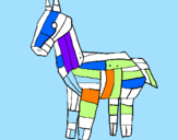Coloring page Trojan horse painted byHobbes