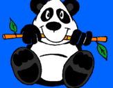 Coloring page Panda painted bydaniel