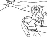 Coloring page Sahara painted bykatie