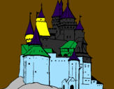 Coloring page Medieval castle painted bytibad hevesi