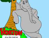 Coloring page Horton painted byme