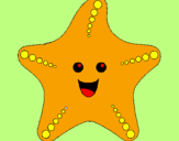 Coloring page Starfish painted bykayleigh