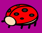Coloring page Ladybird painted byMarlina Marrisa
