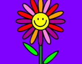 Coloring page Daisy painted byjulia