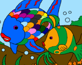 Coloring page Fish painted bymarisol