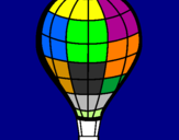 Coloring page Hot-air balloon painted by[[[u9o098ko0iu8iui9opl89