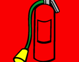Coloring page Fire extinguisher painted byviveca s.