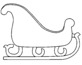 Coloring page Sleigh painted bymrsl lombar