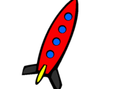 Coloring page Rocket II painted bydiaz
