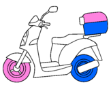 Coloring page Autocycle painted bypopita 14