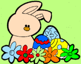 Coloring page Easter Bunny painted bymedvegy nFFFDra