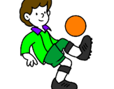 Coloring page Football painted byboakey