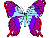 Coloring page Butterfly painted bymariposa  monarca