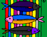 Coloring page Fish painted byALEJANDRA