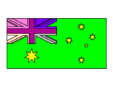 Coloring page Australia painted byivan