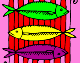 Coloring page Fish painted byrociob