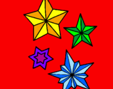 Coloring page Snowflakes painted byIratxe