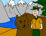 Coloring page Canada painted byWyatt