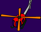 Coloring page Helicopter V painted bymitchell crombie