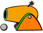 Coloring page Cannon painted byBen    10
