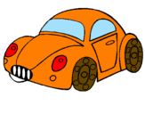 Coloring page Toy car painted byCARRO